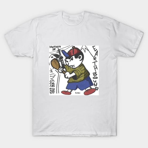 Earthbound (MOTHER2 ギーグの逆襲) T-Shirt by Henrico